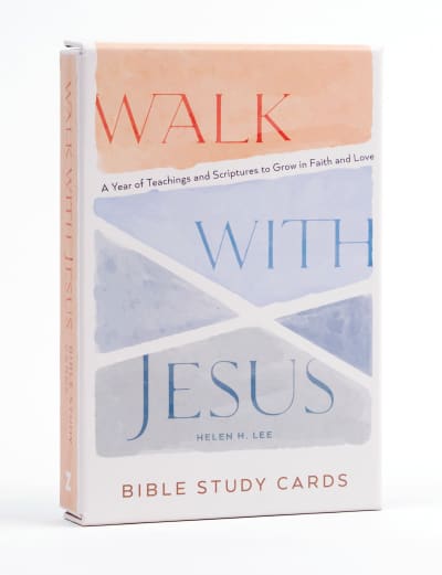 Walk with Jesus Bible Study Cards by Helen H. Lee