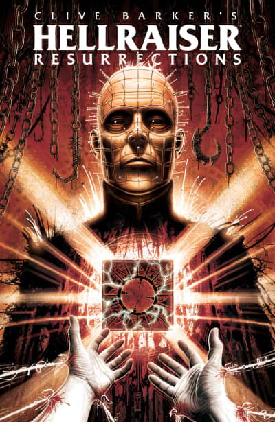 Hellraiser: Resurrections Vol. 0 by Clive Barker, Sarah Gailey, Mike Costa, Tini Howard, Zac Thompson, Nero Villagallos O'Reilly, Alessio Avallone, Paco Camallonga, Jenna Cha, Gavin Mitchell