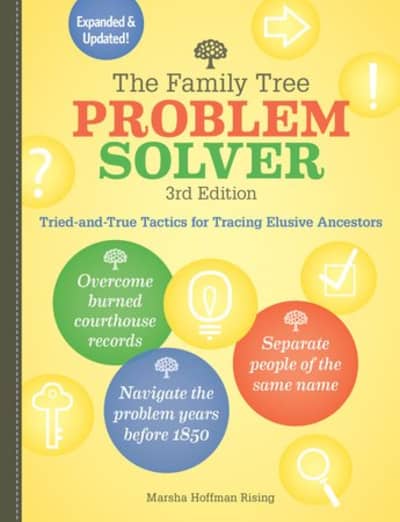 Cover for The Family Tree Solver by Marsha Hoffman Rising