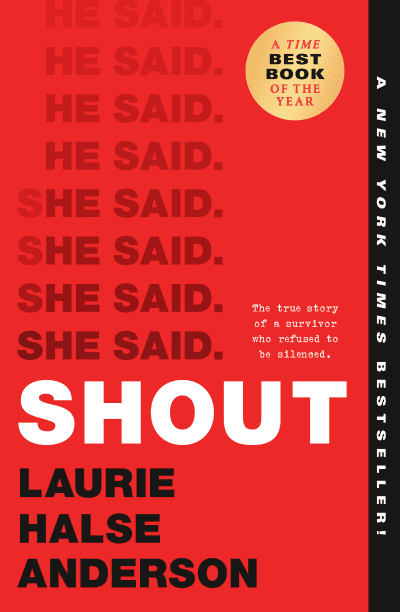 SHOUT by Laurie Halse Anderson