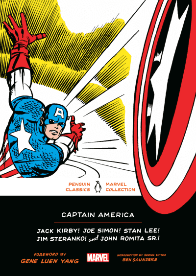 Captain America by Jack Kirby, Joe Simon, Stan Lee, Jim Steranko, John Romita Sr., Gene Luen Yang, Ben Saunders, Ben Saunders