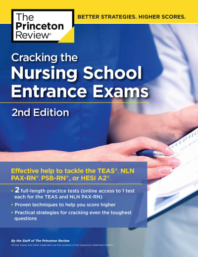 Cracking the Nursing School Entrance Exams, 2nd Edition by The Princeton Review