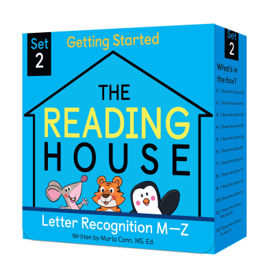 The Reading House Set 2: Letter Recognition M-Z by The Reading House, Marla Conn