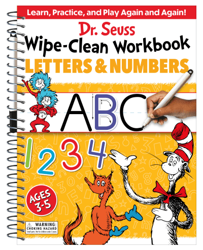 Dr. Seuss Wipe-Clean Workbook: Letters and Numbers by Dr. Seuss