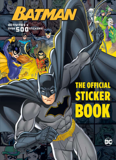 Batman: The Official Sticker Book (DC Batman) by Steve Foxe, Random House