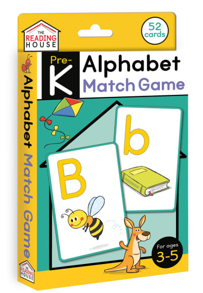 Alphabet Match Game (Flashcards) by The Reading House