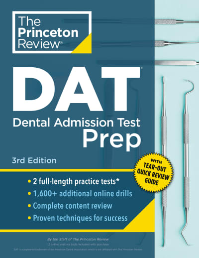 Princeton Review DAT Prep, 3rd Edition by The Princeton Review