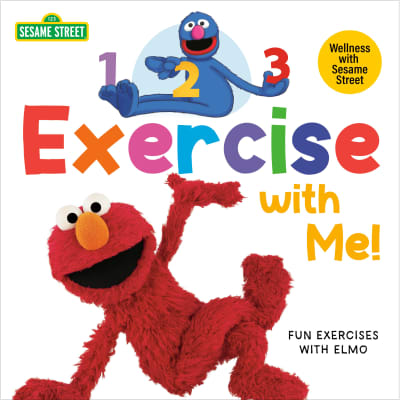 1, 2, 3, Exercise with Me! Fun Exercises with Elmo (Sesame Street) by Andrea Posner-Sanchez, Joe Mathieu