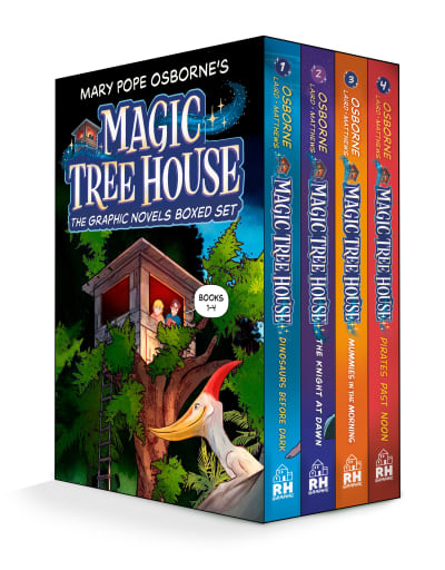 Magic Tree House Graphic Novel Starter Set by Mary Pope Osborne, Kelly Matthews, Nichole Matthews, Jenny Laird