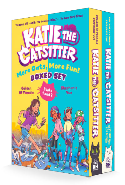 Katie the Catsitter: More Cats, More Fun! Boxed Set (Books 1 and 2) by Colleen AF Venable, Stephanie Yue