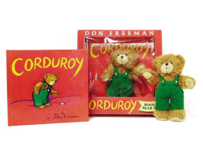 Corduroy Book and Bear by Don Freeman