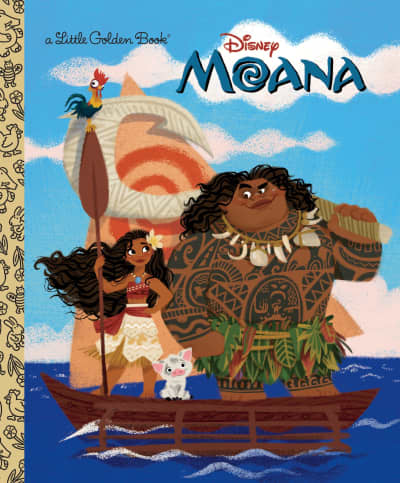 Moana Little Golden Book (Disney Moana) by Laura Hitchcock, Griselda Sastrawinata-Lemay