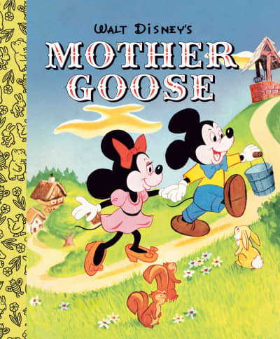 Walt Disney&#039;s Mother Goose Little Golden Board Book (Disney Classic) by Golden Books, Golden Books