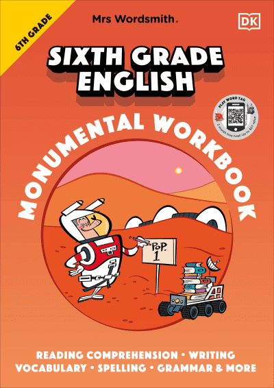 Mrs Wordsmith 6th Grade English Monumental Workbook by Mrs Wordsmith