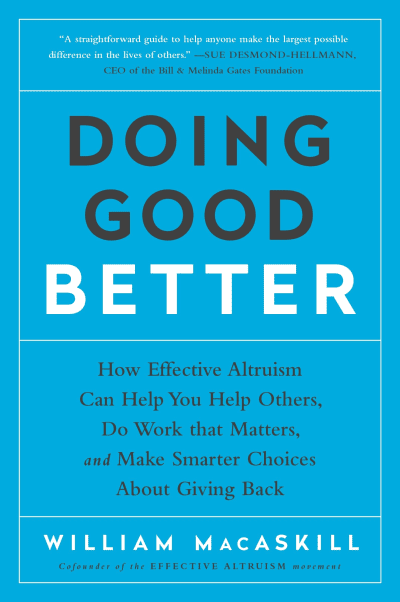 Doing Good Better by William MacAskill