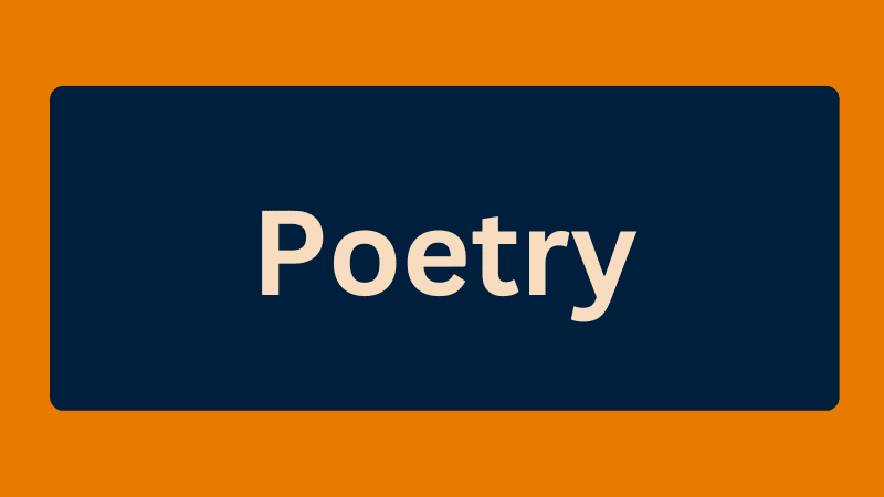 Poetry Booklist