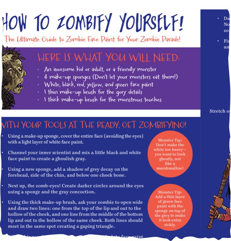 zombie instructions