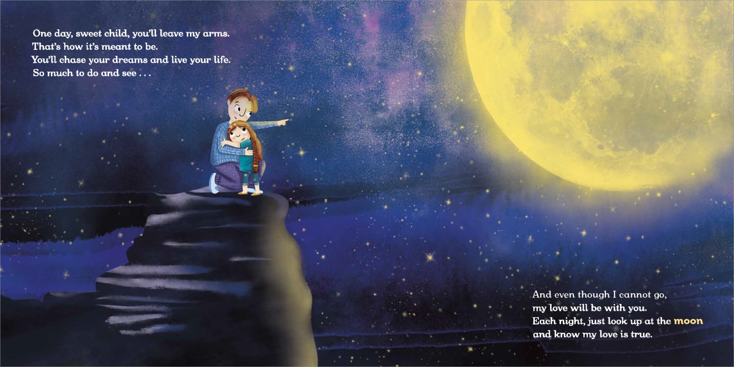 A Message in the Moon - Look Inside Interior Spread 1
