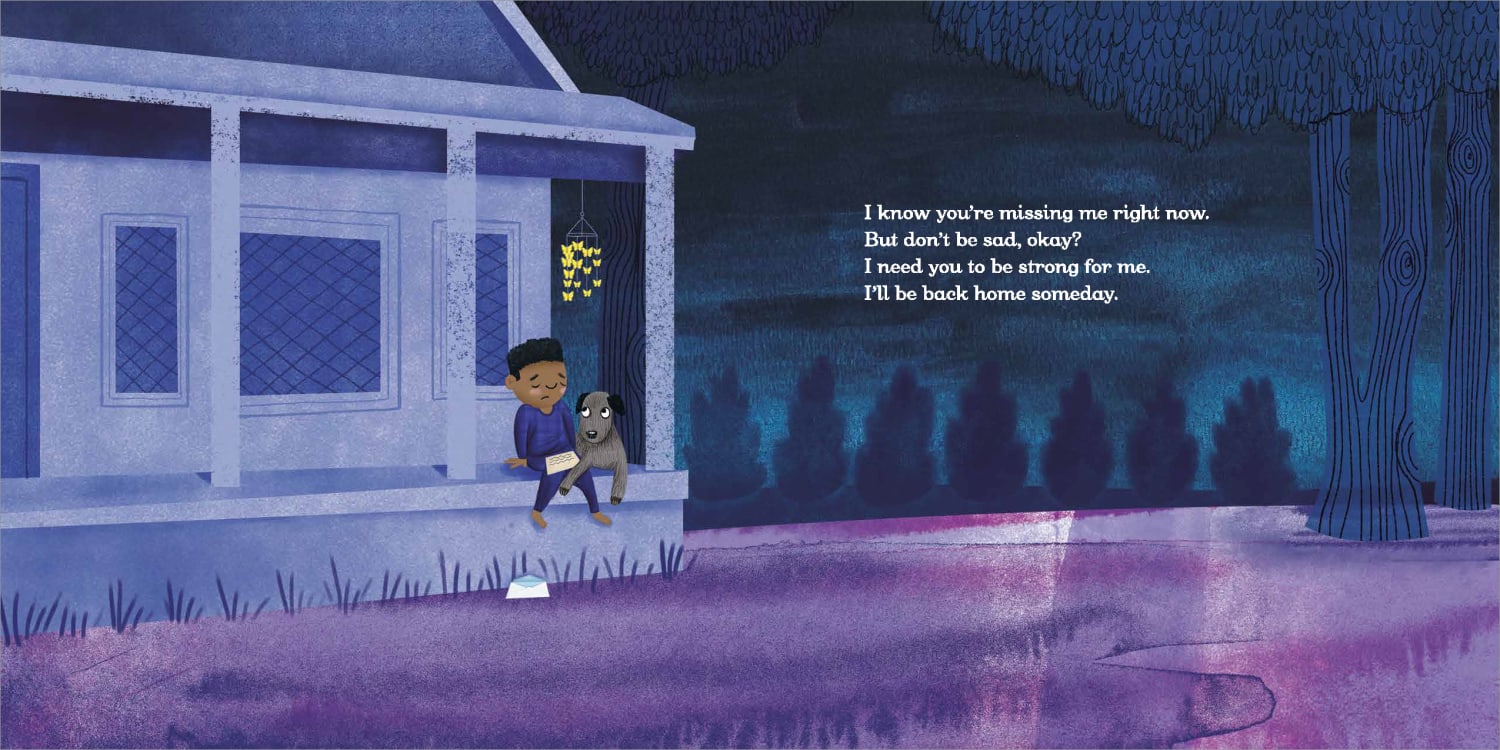 A Message in the Moon - Look Inside Interior Spread 2