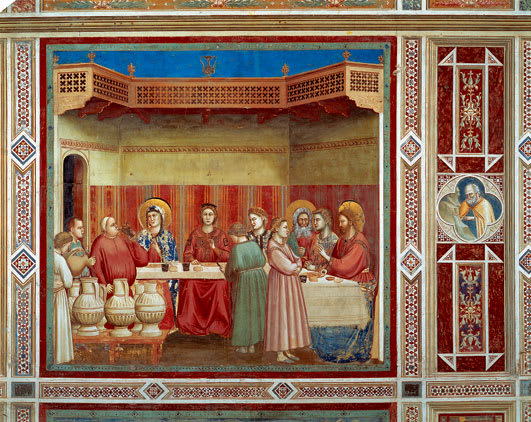 Marriage Feast at Cana, Scrovegni Chapel