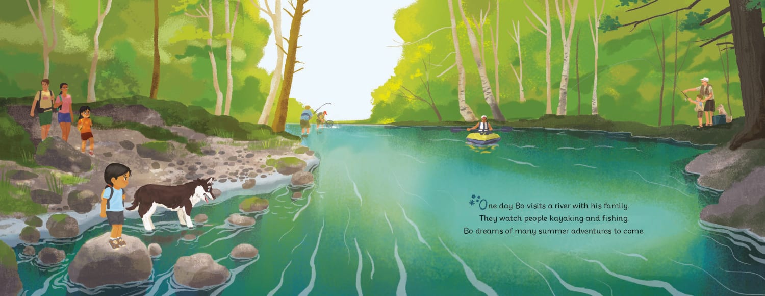 An interior from the book Summer’s Magic by Kaitlin Curtice