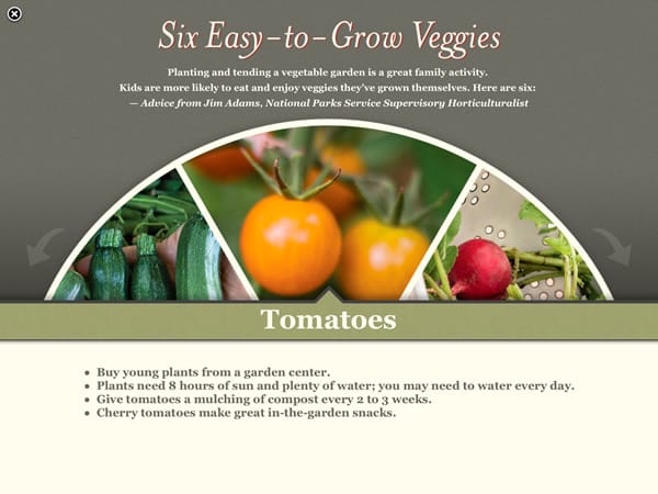 A screenshot showing content from the American Grown ebook