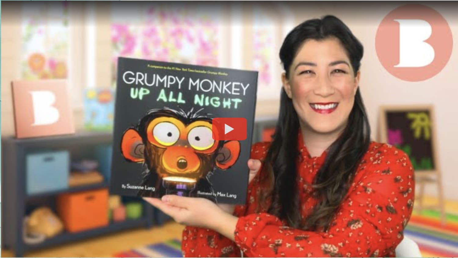 Grumpy Monkey Up All Night Read Aloud Picture Book Brightly Storytime