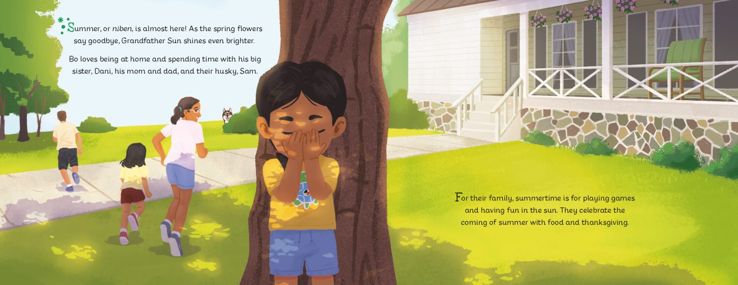An interior from the book Summer’s Magic by Kaitlin Curtice