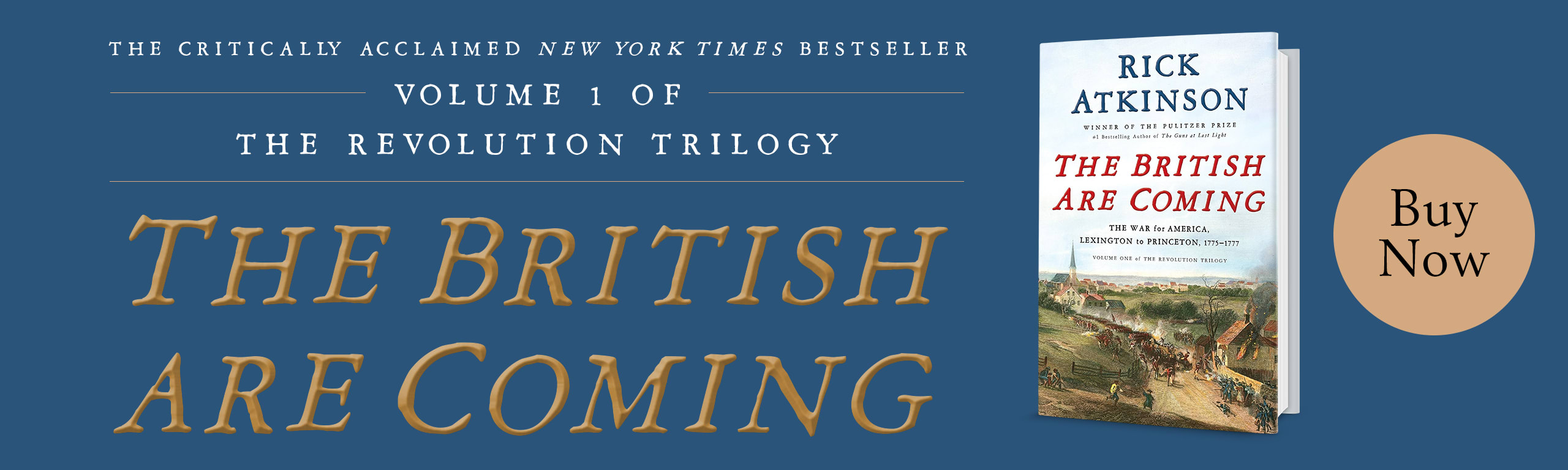 Buy Volume 1 of The Revolution Trilogy, The British Are Coming