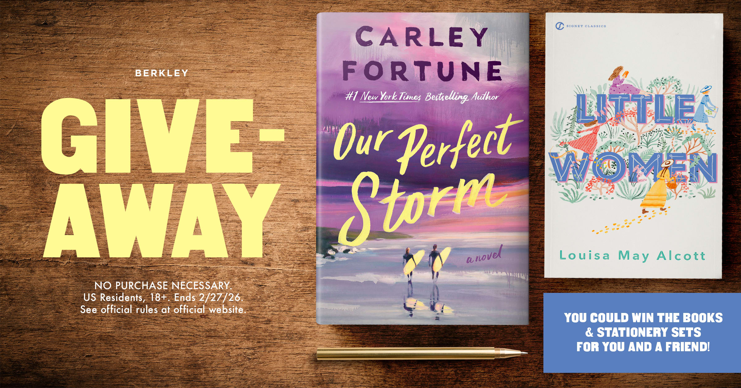 Our Perfect Storm x Little Women Sweeps