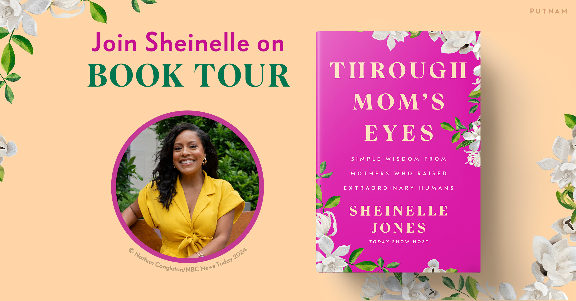 Join Sheinelle on book tour!
