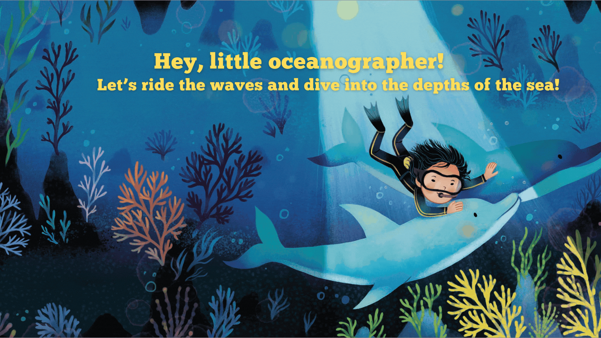 Hey, little oceanographer! Let’s ride the waves and dive into the depths of the sea!