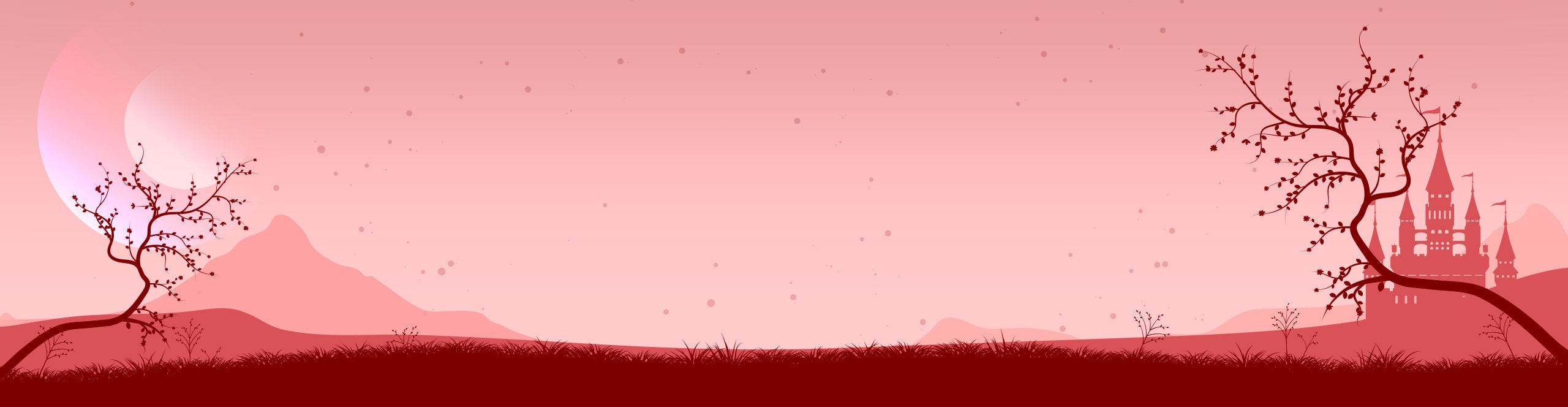 Fantasy horizon illustration