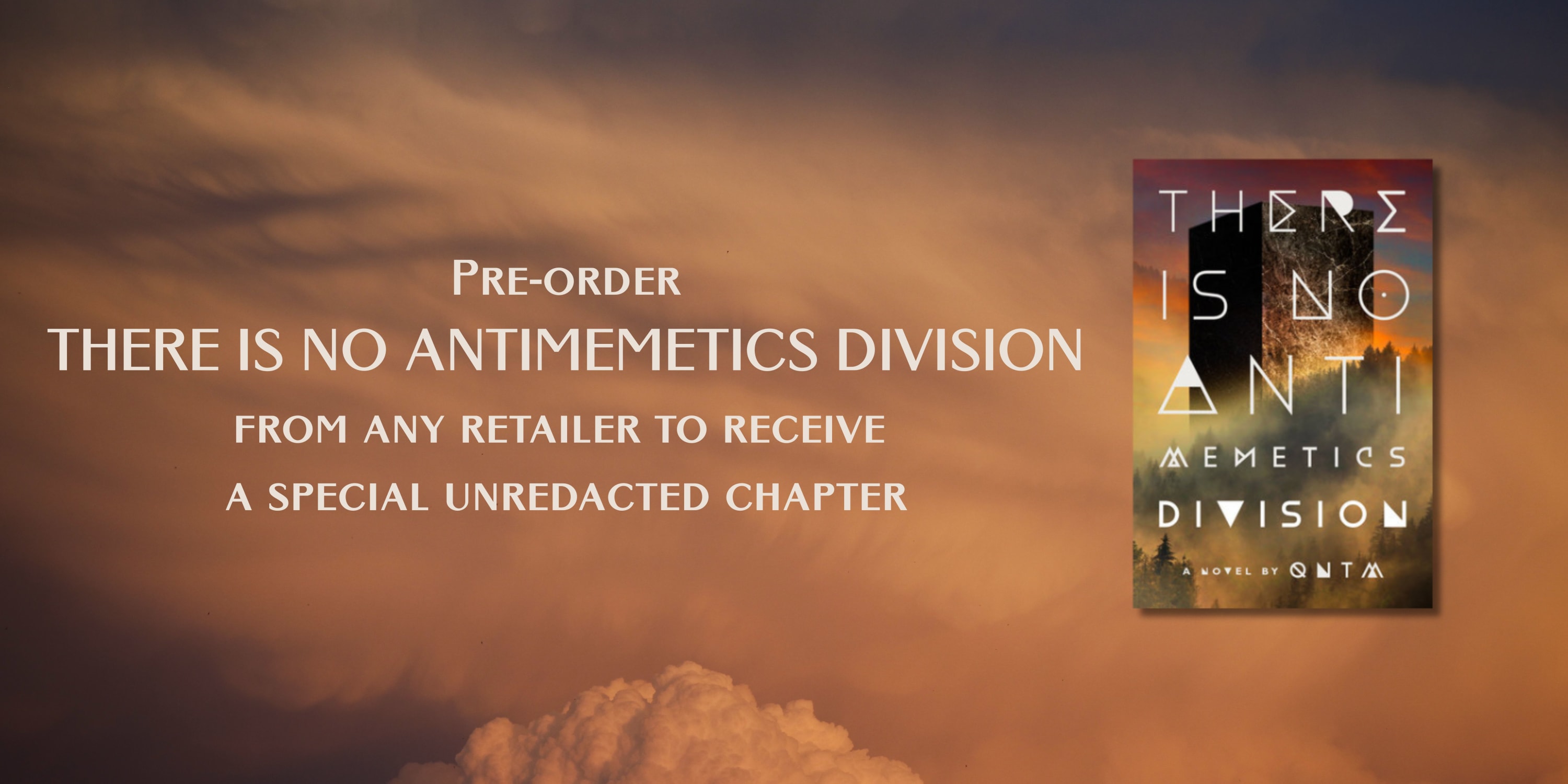 Pre-order THERE IS NO ANTIMEMETICS DIVISION