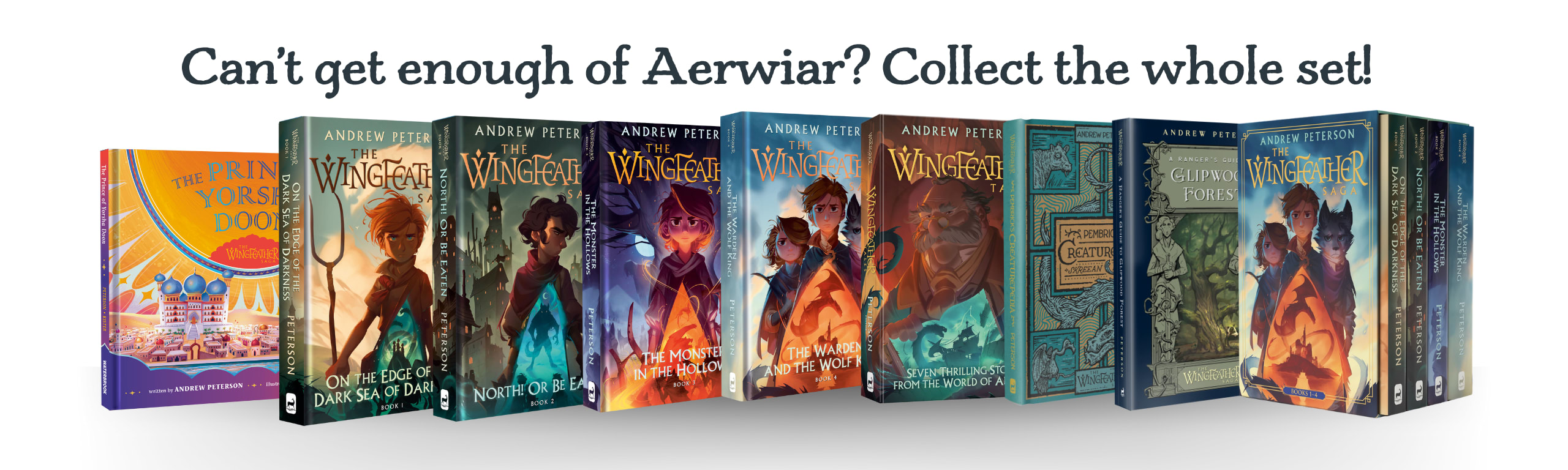 Can’t get enough of Aerwiar? Collect the whole set!