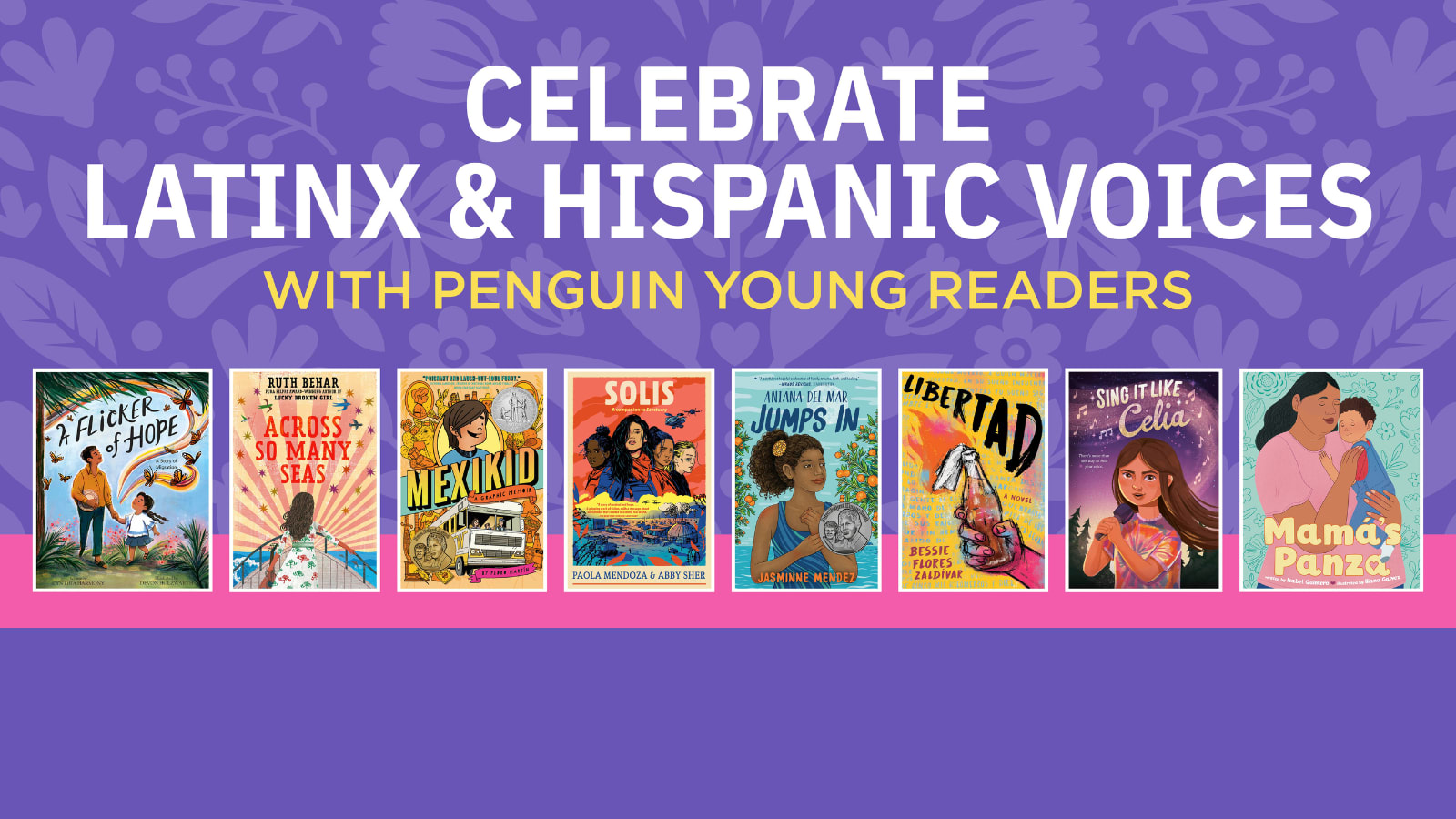 Penguin School &amp; Library Latinx Sweeps Image