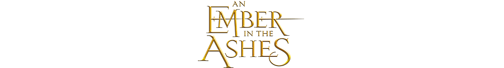 An Ember in the Ashes logo in gold