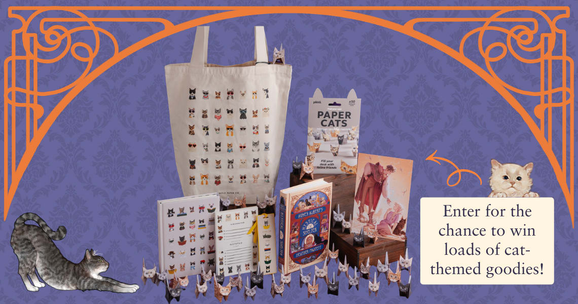 enter for the chance to win loads of cat-themed goodies