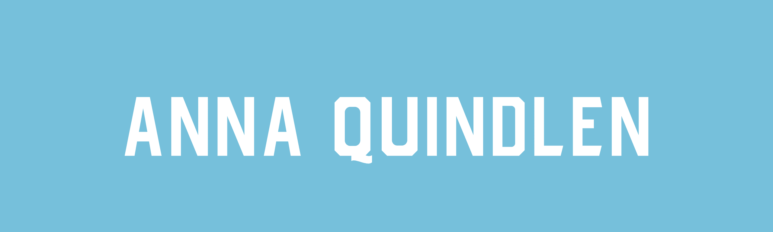 Anna Quindlen