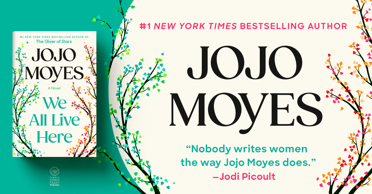 Banner reading #1 New York Times Bestselling Author Jojo Moyes