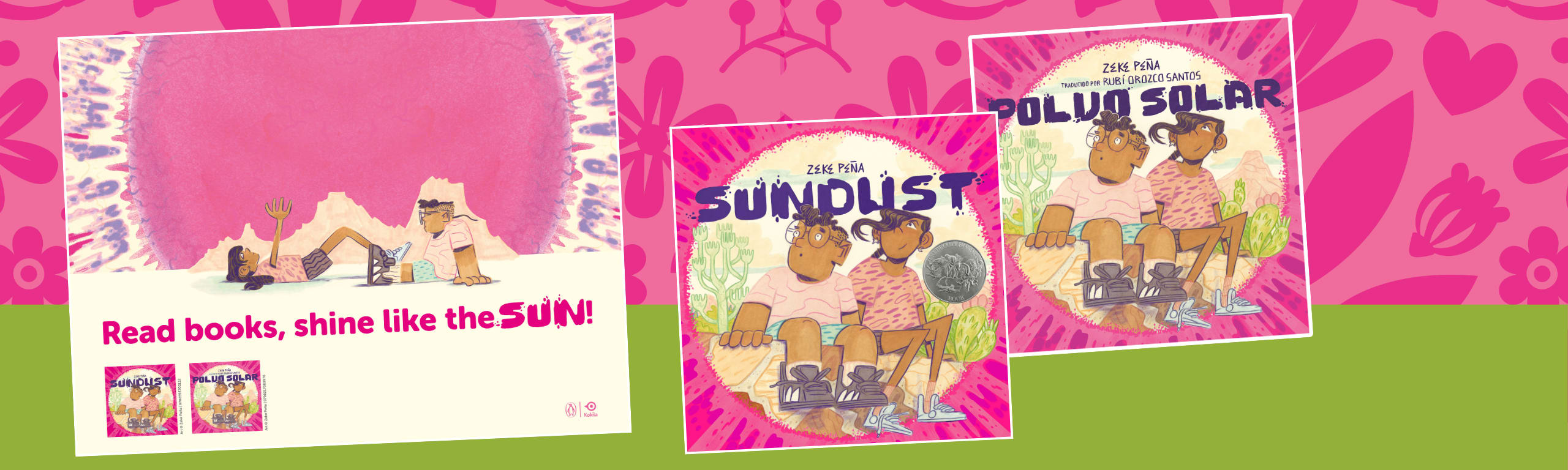 SUNDUST Poster and book cover image