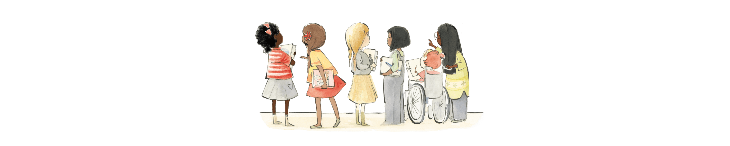 she persisted spot art