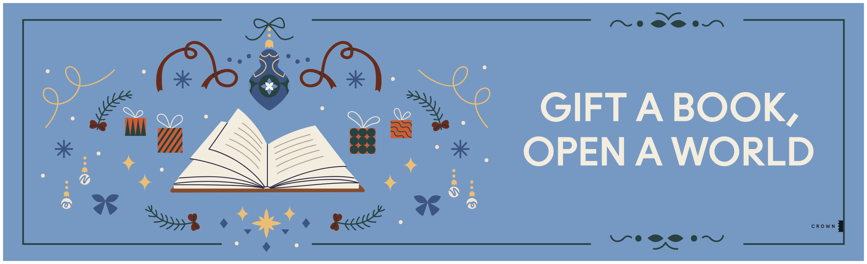 gift a book, open a world