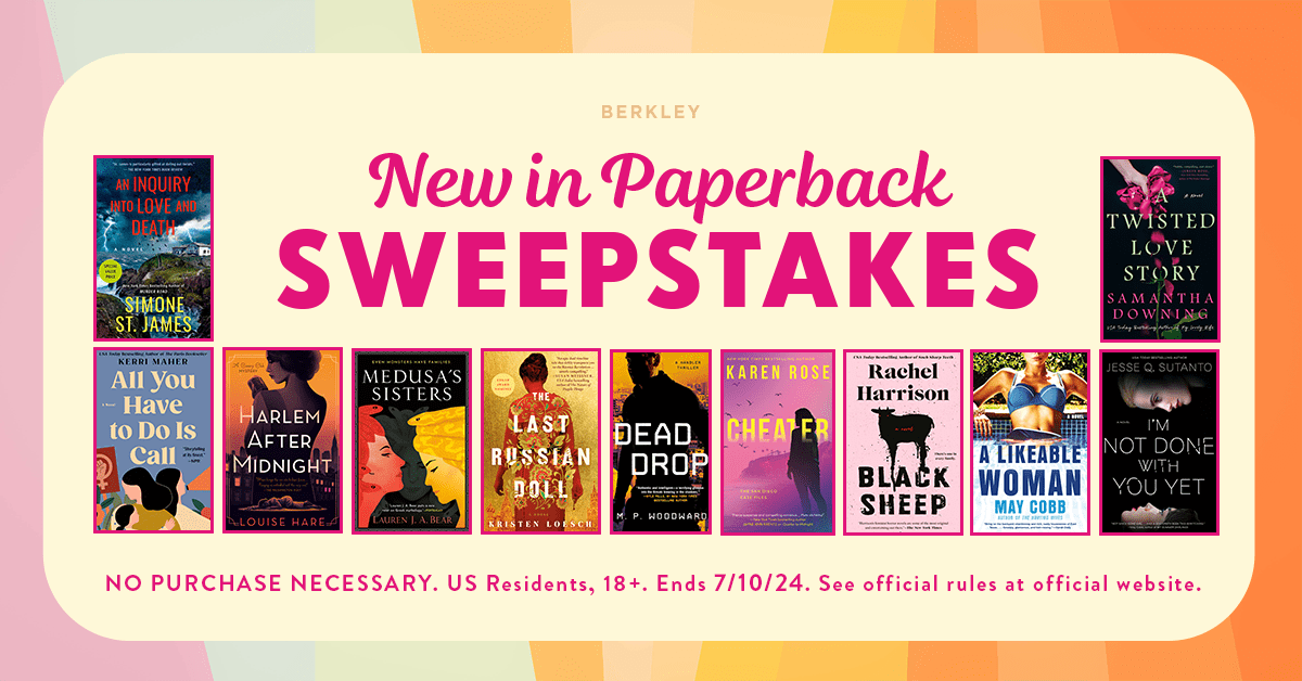 New in Paperback Sweepstakes Summer 2024