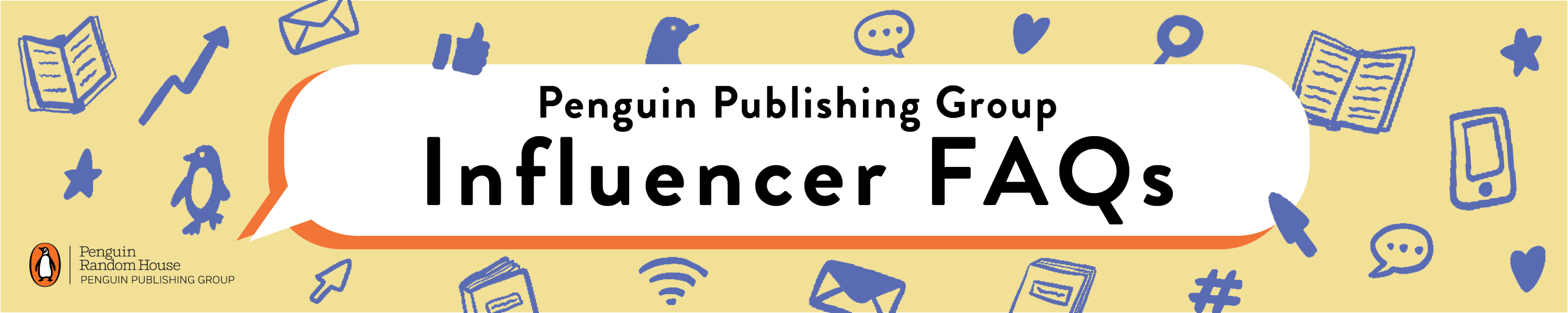 Penguin Publishing Group Influencer FAQs