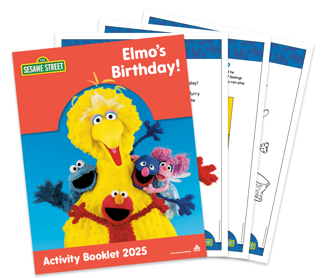 Elmo's Birthday Activity Booklet
