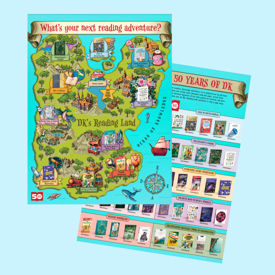 DK's Summer Reading Poster