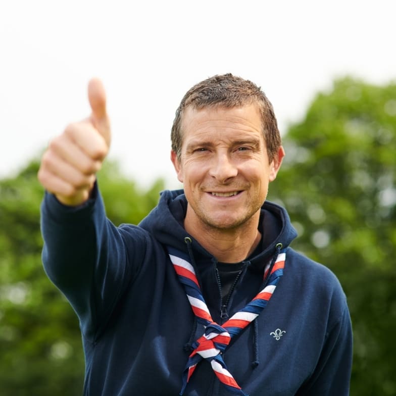 Bear Grylls. Photo credit: Dave Bird 2019