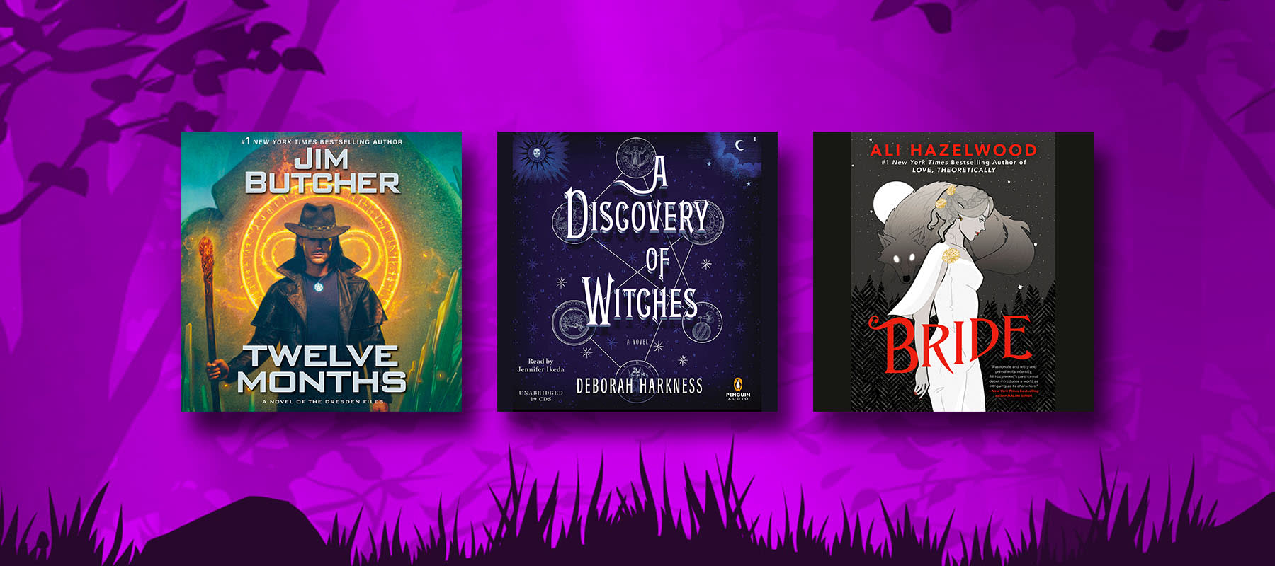 Paranormal Fantasy Audiobook Covers