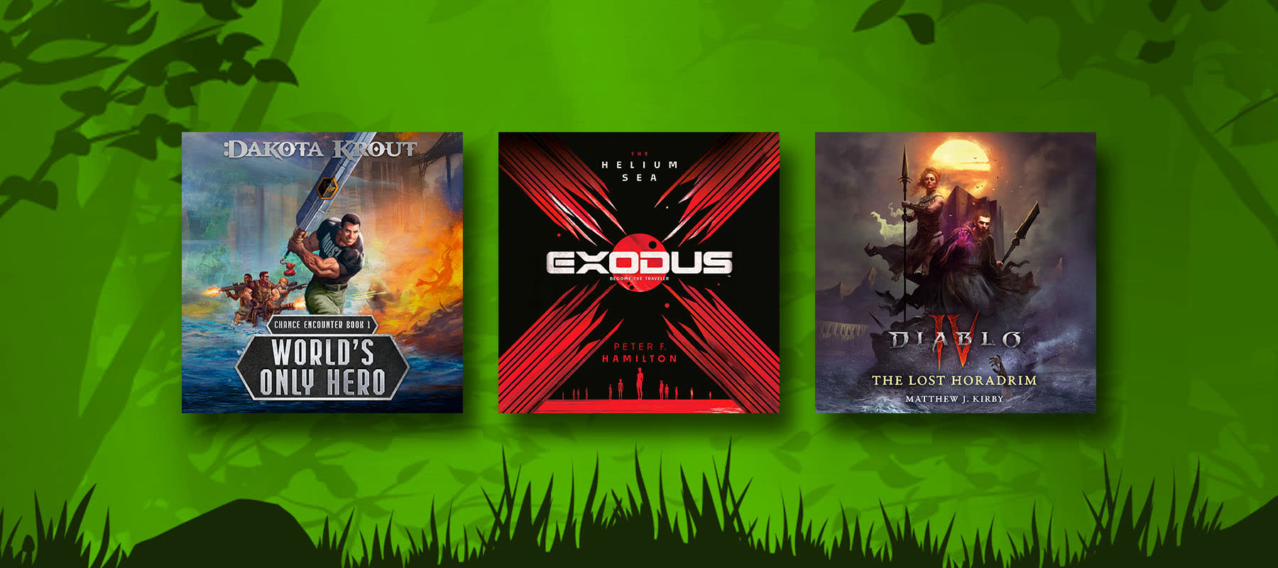 Gaming Audiobook Covers